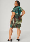 Printed Bodycon Dress