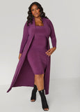 Square Neck Bodycon Tank Dress