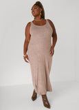 Marled Maxi Tank Dress