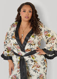Floral Faux Wrap Jumpsuit