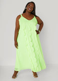 Applique Maxi Dress