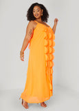 Applique Maxi Dress