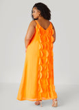 Applique Maxi Dress
