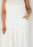 Cutout Fringed Jumpsuit