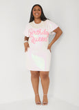 Birthday Queen Sequin Dress