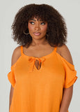 Cold Shoulder Maxi Dress