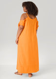 Cold Shoulder Maxi Dress