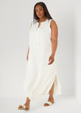Plus Size pompom sun maxi dress plus size trendy summer dress