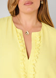 Pompom Maxi Dress