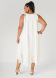 Rosette Midi Dress