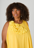 Rosette Midi Dress