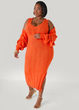 Frayed Knitted Bolero