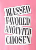 Blessed Graphic T Shirt Dress