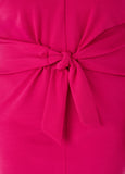 Textured Tie Front Dress