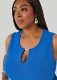 Embellished A Line Dress