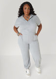 French Terry Joggers Jumpsuit