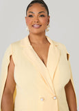 Cape Blazer Dress