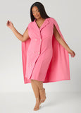 Cape Blazer Dress