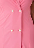 Cape Blazer Dress
