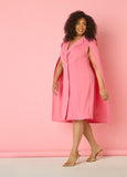 Cape Blazer Dress