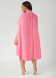 Cape Blazer Dress