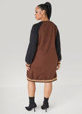 Raglan French Terry Sneaker Dress