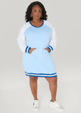 Raglan French Terry Sneaker Dress