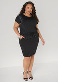 Crystal Accented Sneaker Dress
