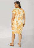 Tie Dyed Jersey T Shirt Dress