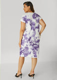 Tie Dyed Cotton T Shirt Dress
