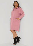 Athletic Knit Zipped Sneaker Dress
