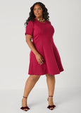 A Line Ponte Dress