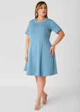 Ponte A Line Dress