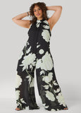 Floral Wide Leg Jumpsuit