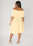 Off The Shoulder Sweater Dress