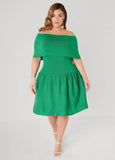 Off The Shoulder Sweater Dress
