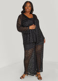 Open Front Lace Jacket