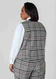 Millennium Plaid Vest