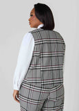 Millennium Plaid Vest