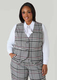 Millennium Plaid Vest