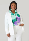 Millennium Button Front Blazer