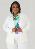 Millennium Button Front Blazer