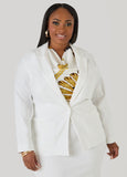 Millennium Button Front Blazer
