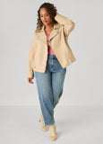 Faux Leather Moto Jacket