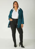 Fringed Faux Suede Jacket
