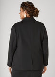 Button Front Ponte Blazer