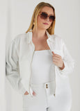 Plus Size Cotton And Linen Jacket