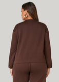 Gathered Waist Ponte Jacket
