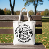 Some Days It Rocks Me Tote Bag