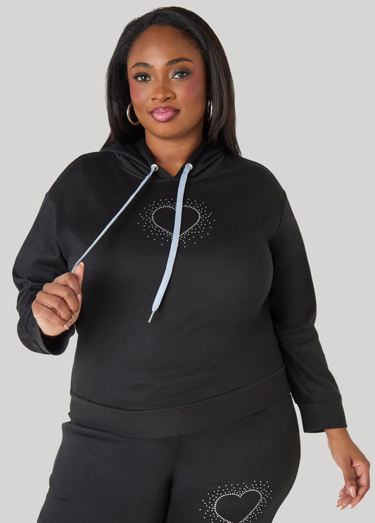 Crystal Heart Hoodie